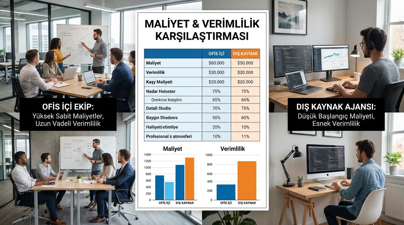 in-house vs ajans karşılaştırması