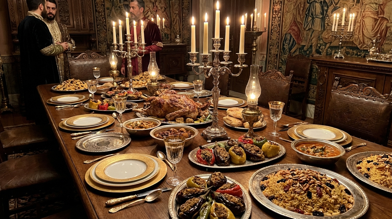 Osmanlı mutfağında kullanılan baharatlar ve kuruyemişler