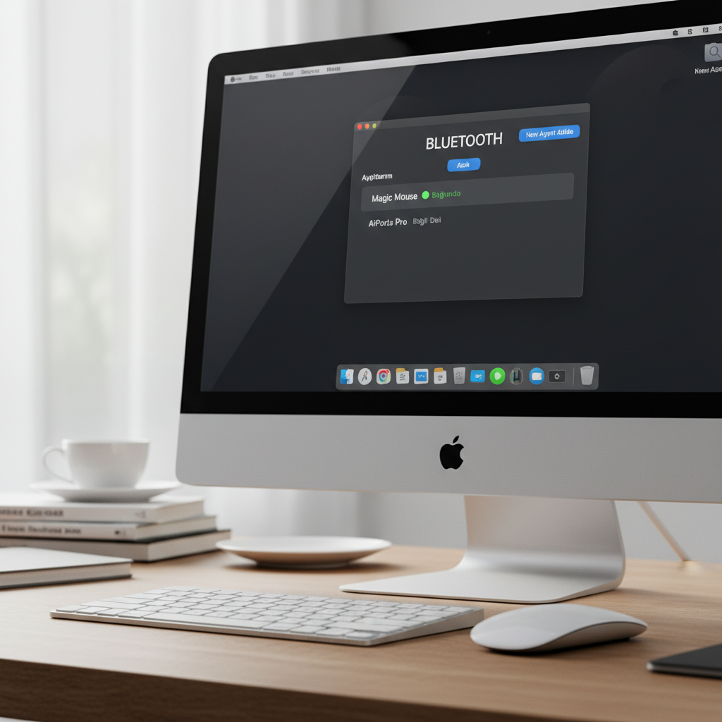iPad'de Bluetooth ayarları ekranı